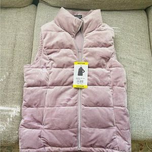 Lavender Puffer Vest